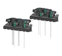 Wera 454/10 HF Set Imperial 1 T-Handle Screwdrivers Hex-Plus HF 10pc