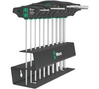 Wera 454 Hex Plus Hold Function T-Handle Metric & Imperial Allen Keys & Sets