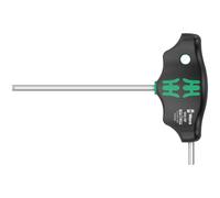 Wera 454 HF T-Handle Hexagon Screwdriver Hex-Plus - HF 4 x 100mm