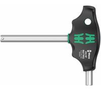 Wera 05023354001 454 HF T-Handle Hexagon Screwdriver Hex-Plus with Holding Function 10 x 100 mm