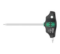 Wera 05023371001 467 TORX® HF T-handle screwdriver with holding function, TX 10 x 100 mm