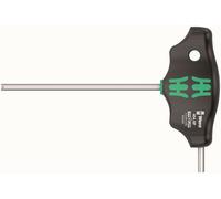 Wera - 454 HF Cross-handle Allen Key Hex-Plus size 4 x 100 mm, black/green