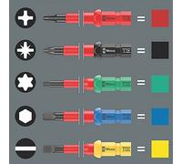 Wera 5006608001 Screwdriver Kit One Size Multicolour