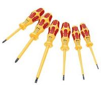 WERA 5051576001 VDE SCREWDRIVER SET, SL PZ (6PC)