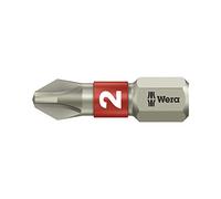 Wera 5071011001 3851/1 TS Bits, Stainless Steel PH 2 x 25, 2 x 25 mm