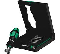 Wera 5104650001 3-Flute Countersink Bit-Holding Handle & Bit Set, 8 Pieces