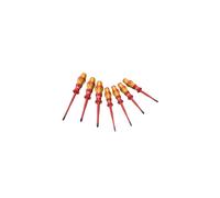 Wera 05135961001 Screwdriver Set Kraftform PlusSerie 100" 160iSS-7 pcs, Red-Yellow