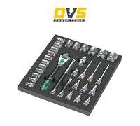 Wera 5150112001 9722 Foam Insert 8000 C Zyklop 1/2" Ratchet Set 1, 31-piece