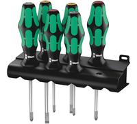 Wera 05105622001 Kraftform Plus 335/350/355/6 Screwdriver Set 6 Pi...