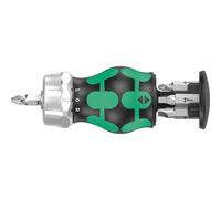 Wera 6 Piece RA4 Kraftform Kompakt Stubby Screwdriver Set