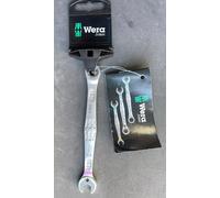 Wera 6000 Joker 8mm Combination Ratchet Open End Ring Spanner