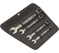 Wera 6001 Joker Switch Ratcheting Combination Wrench Set SAE 4 Piece 05020092001