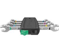 Wera 6005 Joker 4 Set 1 Double Open-Ended Wrench Set, 4 Pieces - 05020314001