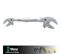 WERA 6006 Joker S/L Self-Adjusting Double Fork Wrench, 10; 11; 12; 13 x 7/16; 1/2" x 16; 17; 18; 19 x 5/8; 11/16; 3/4" x 209mm