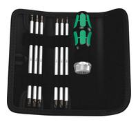 Wera 73665 Kraftform Kompakt Vario Ra Ratchet Screwdriver and Bit Set, 7 Pieces