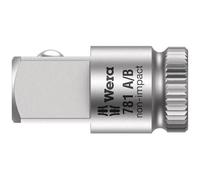 Wera Socket Adaptor 781 A/B - 1/4" Female to 3/8" Male Square Drive, 25.2 mm