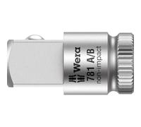 Wera Socket Adaptor 781 A/B - 1/4" Female to 3/8" Male Square Drive, 25.2 mm