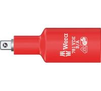 Wera 781 B/A VDE insulated Socket Adaptor Connector 3/8" to 1/4" Square Drive