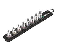 Wera 003971 8740 B 2 3/8" Drive Zyklop 8 Piece Hex-Plus Bit Socket Set 3-10mm