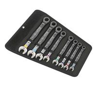 Wera 5020012001 Combination Spanner Set 12 Point 30° Chrome vanadium Stain Finish 7.93 - 19.05 mm Pack of 8