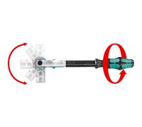 Wera 003600 Zyklop 8000C Ratchet 1/2-inch Drive 277mm