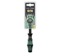 Wera 8000A Zyklop Multifunction Ratchet, 1/4in