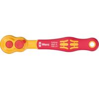 Wera 8007 A VDE Zyklop Ratchet, Insulated, with reversing Lever, with 1/4" Drive, 1/4" x 144 mm
