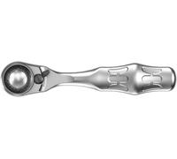 Wera 003793 Zyklop Mini 3 Micro 1/4" Square Drive Fine Toothed Socket Ratchet