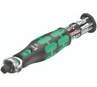 Wera 8009 Zyklop Pocket Set Imperial 1 Ratchet and 12 Piece Bit Set Combination