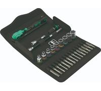 Wera 8100 SA 14 Zyklop 1/4in. Comfort ratchet Metric Socket, 28pc - 05005541001