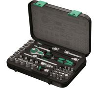 Wera 003533 Zyklop SA2 Socket Set of 42 Metric 1/4in Drive