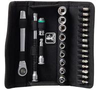 Wera 8100 SA 8, 1/4" Zyklop Metal Switch Ratchet Set, 28PC - 05004018001