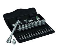 Wera 8100 SA 8 28 piece Zyklop Metal-Switch Ratchet and Socket Set 1/4" Drive