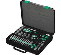 Wera 8100 SA/SC 2 Zyklop Speed Ratchet, Socket & Bit Set, 1/4" & 1/2" Drive, 43pc, 05160785001