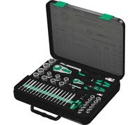 Wera 8100 SA/SC2 Zyklop 43 Piece 1/4" and 1/2" Drive Ratchet Set Combination