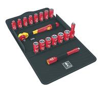 Wera 8100 SB 1 Zyklop VDE and Socket set, 17pc, 05004970001