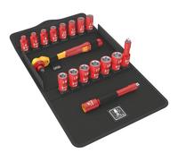 Wera 8100 SB 1 Zyklop VDE & Socket Set 3/8" Drive 17pc