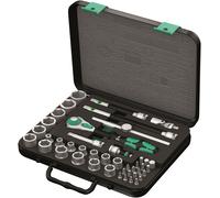 Wera 05003594001 8100SB2 43-Piece Zyklop Metric Ratchet Set, 3/8in...