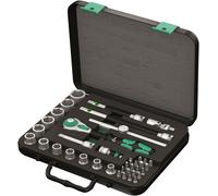 Wera 8100 SB 4 Zyklop Socket Wrench Set 3/8" Drive SAE 38 Pieces 05003596001