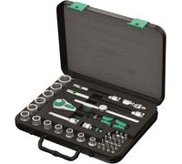 Wera 003596 Zyklop SB4 Socket Set 3/8-inch Drive (38 Pieces) - Basic Imperial