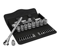 Wera 8100 SB 7 29 Piece Zyklop Metal Ratchet Set With 3/8” Drive