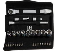 Wera 8100 SB 8, 3/8" Zyklop Metal Switch Ratchet Set, 29PC - 05004048001