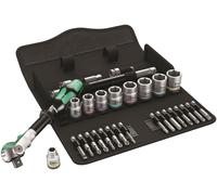 Wera 8100 SB 9 Zyklop Speed Ratchet Set 3/8" Drive SAE 28 Piece 05004049001