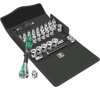 Wera 8100 SB All-in Zyklop Speed Ratchet Set, 3/8" Drive, 35 Pieces - 05003536001