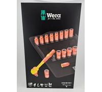 Wera 8100 SB VDE 1 3/8" Drive Insulated Socket Set 6-19mm