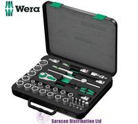 WERA 8100 SC 2 ZYKLOP SPEED RATCHET 1/2in. DR METRIC SOCKET SET - 05003645001