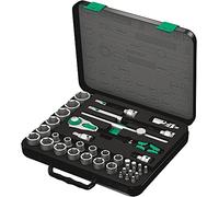 Wera 8100 SC4 Imperial 38 Piece 1/2" Drive Zyklop Socket & Ratchet Set, 003647