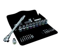 Wera 8100 SC 8, 1/2" Zyklop Metal Switch Ratchet Set, 28PC - 05004078001