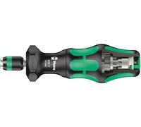 Wera 826 T Kraftform Turbo bit-Holding Screwdriver Handle with Rapidaptor Quick