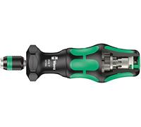 Wera 826 T Kraftform Turbo bit-Holding Screwdriver Handle with Rapidaptor Quick-Release Chuck